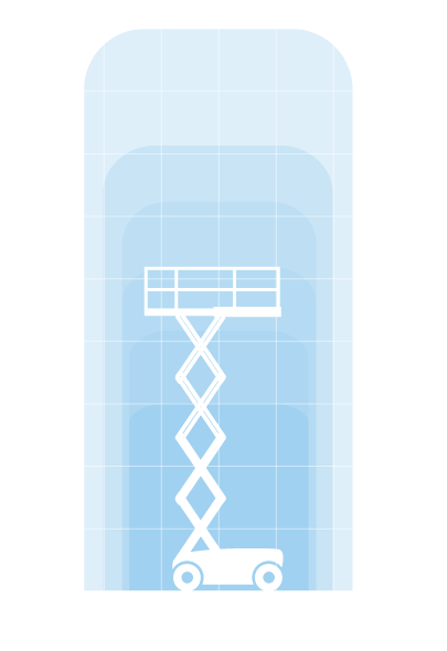 Pantografo verticale elettrico